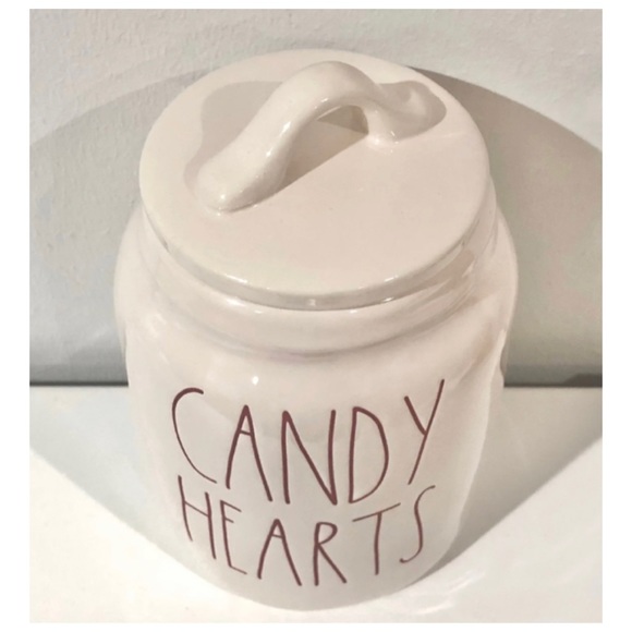NEW Rae Dunn “Candy Hearts” Baby Canister - Picture 4 of 4